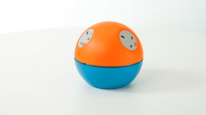 Planet Power Module orange top, grey sockets and blue under dome