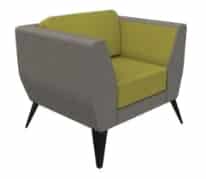 Polly Soft Seating low back chair - 1 seat low