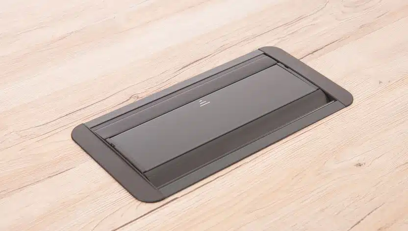 Prism Power Module in black shown closed