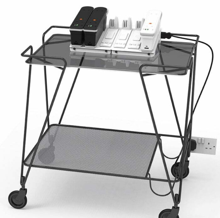 QIKPAC CHARGING STATION Mounted On A Trolley