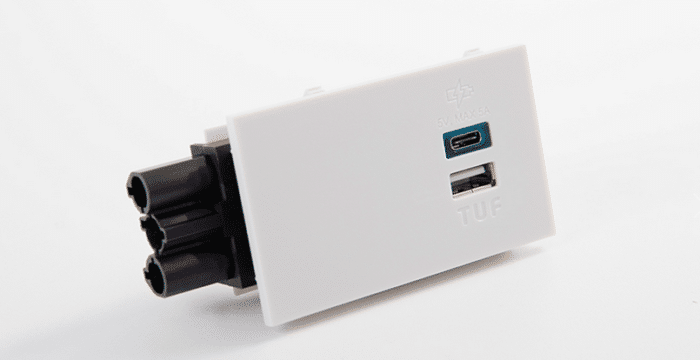 QikFit TUF5A USB Module in white
