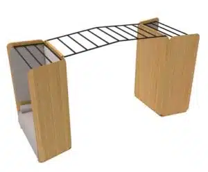 Retreat Zoning System pergola bridge module RTPB - sofa modules sold separately