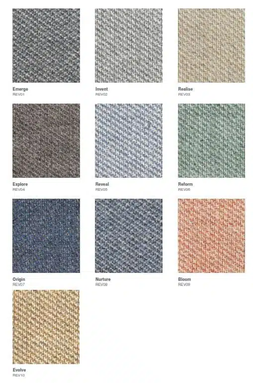 Revolution Fabric Swatch Card Image
