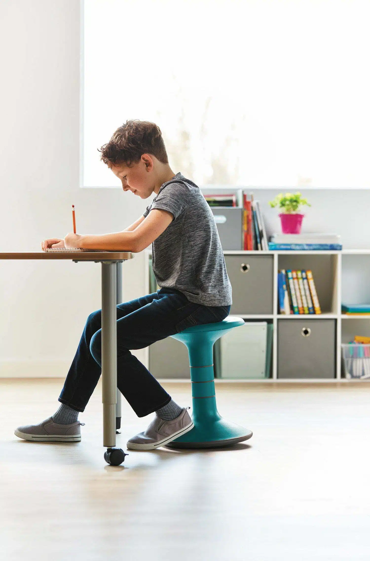 Ricochet Stool In Use