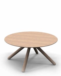 Rollie Chair - Omni Circular Coffee Table TRLC/RND0750OAB
