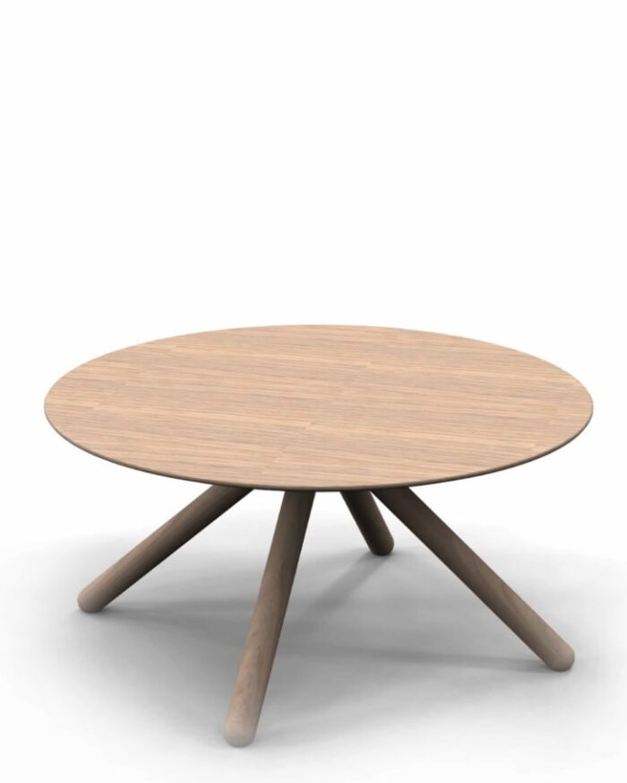 Rollie Chair - Omni Circular Coffee Table