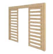 Rooms Collaboration Space slatted door wall