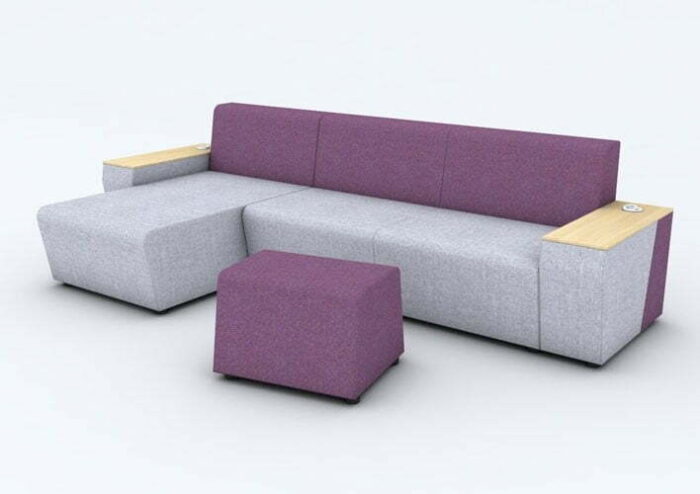 Roost And Perch Soft Seating With Purple And Lilac Upholstery