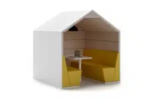 SESSION POD 012 Open Front Apex Roof 6 Seater