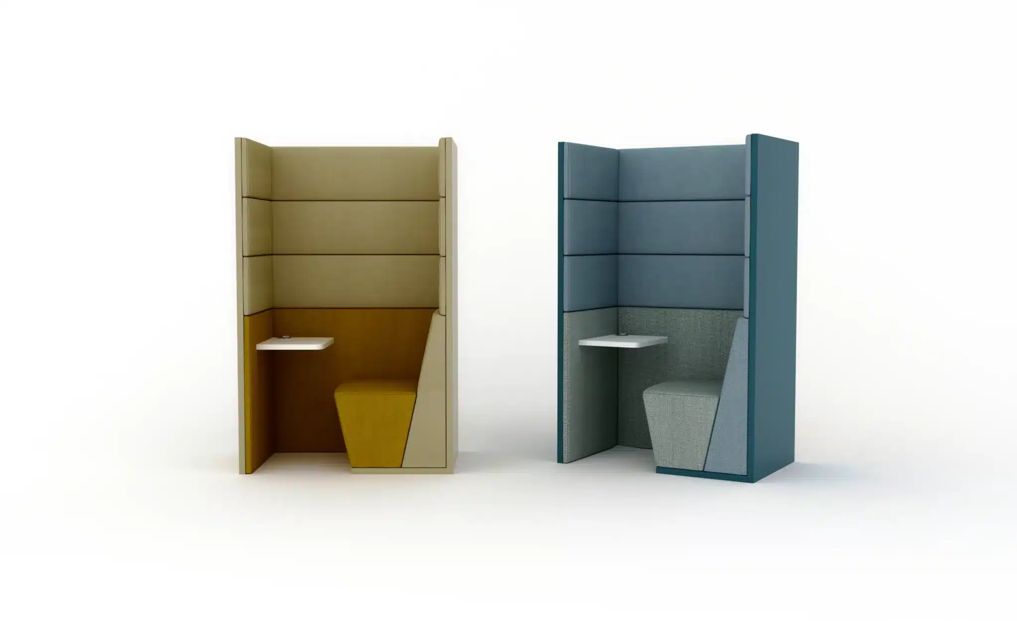 SESSION POD 11 OPEN Front and Walled Back