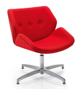 Serenity Chair with chrome 4 star memory return base SER-MR