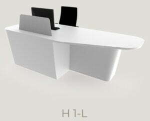 Share Reception Desks - H1-L
