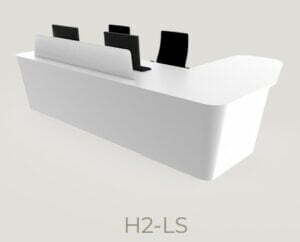 Share Reception Desks - H2-LS
