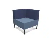Skyline Seating single seat corner unit SKY1/CO
