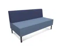 Skyline Seating two seat unit with full back SKY2/LB/RB