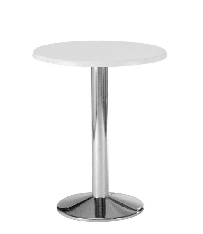 Slope Round Meeting/Dining Table - 600mm top