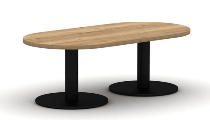 Spin Meeting Table double D end coffee table SPCD126