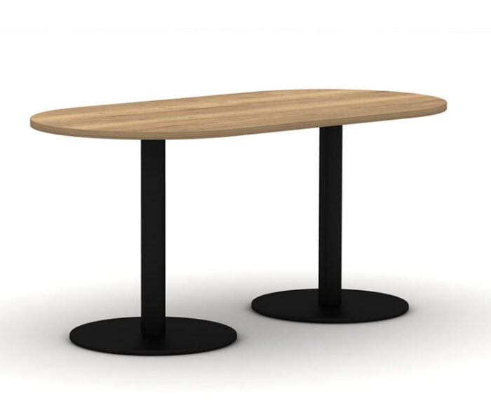 Spin Meeting Table double D end meeting table SPTD168