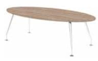 Spire Table 1200mm deep oval table