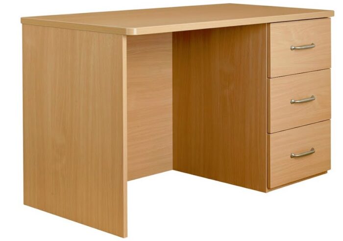 Student Bedroom Furniture dressing table with 3 side drawers