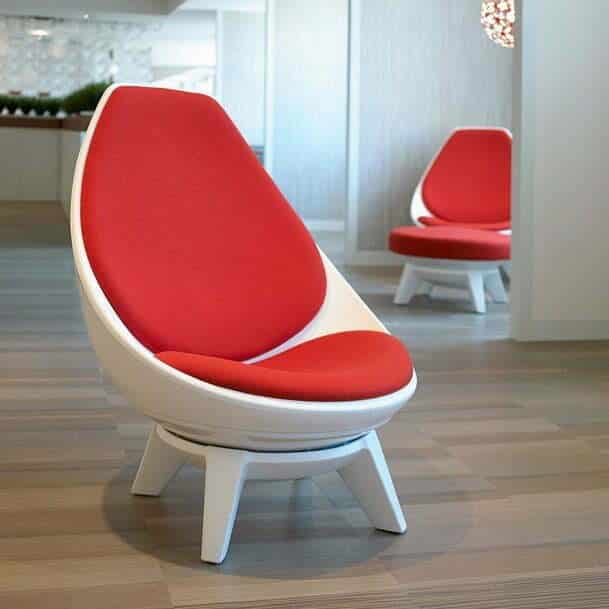 Sway2 Lounge Seating - Red And White