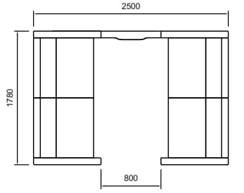 Take Up Booth 4 person booth with seating dimensions