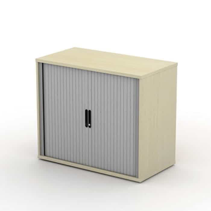 Tambour Cupboards 1000mm wide 847mm high side opening tambour unit ST810