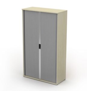 Tambour Cupboards 1200mm wide 2062mm high side opening tambour unit ST2012