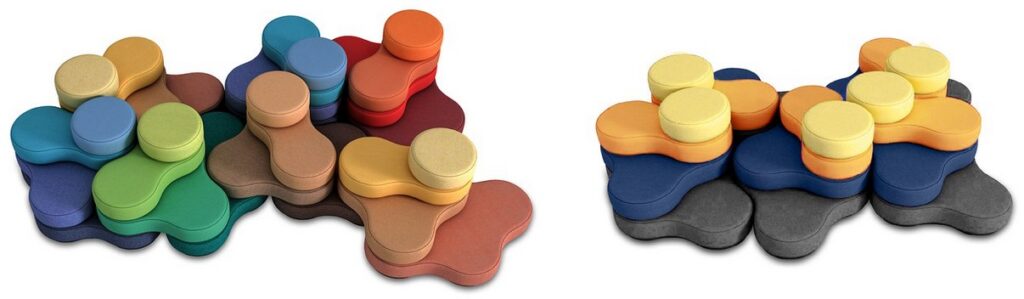 Tapa Modular Seating Example Configurations