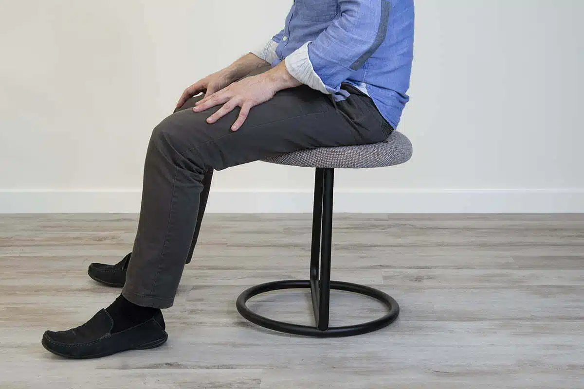 Tipsy Stool In Use