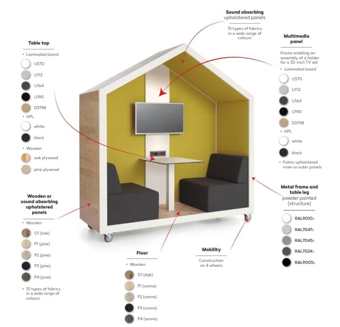 Treehouse Dual Booth features and options