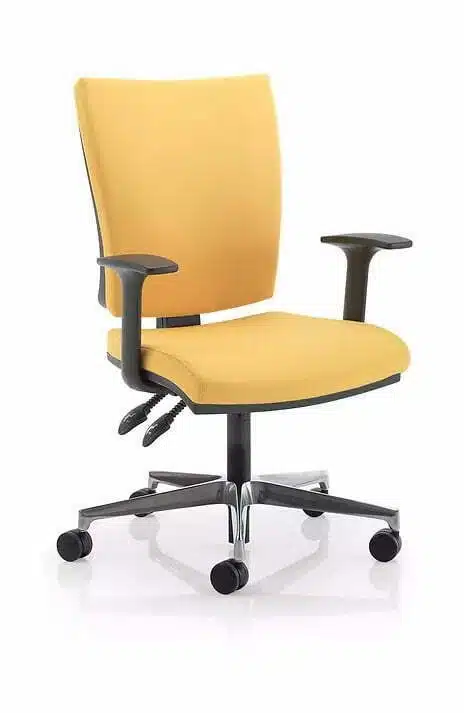 Twist Task Chair high back with fixed armrests TW(1R)AM ACB