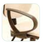 Uni Task Chair Options - fixed armrest DR