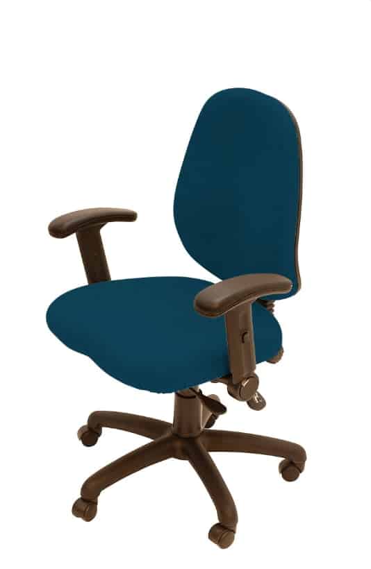Uni27 Task Chair with fold away adjustable arms FA