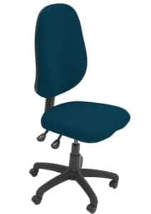 Uni47 Task Chair manager back shown with no arms