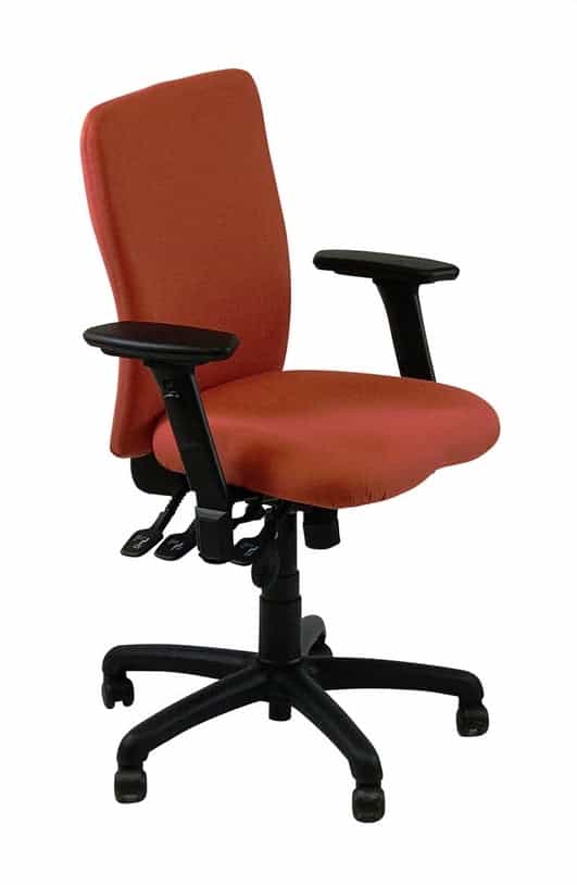 Uni67 Task Chair shown with 4 way adjustable arms