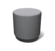 Upholstered Stools code stool with castors CODE/CAST