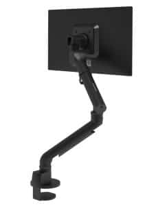 Viewgo Pro Monitor Arm 48.623 in black shown with a monitor attached