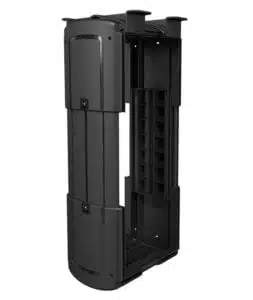 Viewlite Computer Holder small holder in black shown in vertical position 35.103