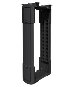 Viewlite Computer Holder large holder in black shown in vertical position 35.203