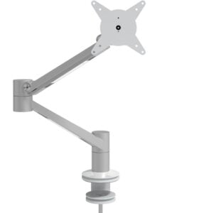 Viewlite Plus Monitor Arm silver arm with through desk mount 58.622