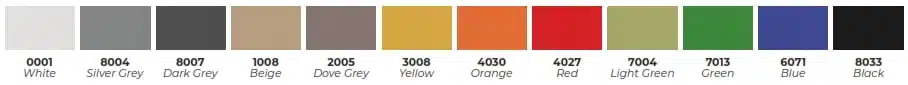 Volo Acoustic Panels colour options