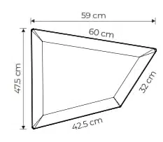 Volo Acoustic Panels pair of panels for Totem and Ceiling frames 7F100