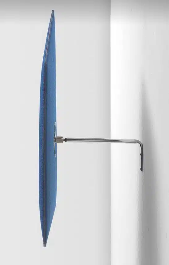 Volo Acoustic Panels - wall panel shown attached to the wall on a bracket