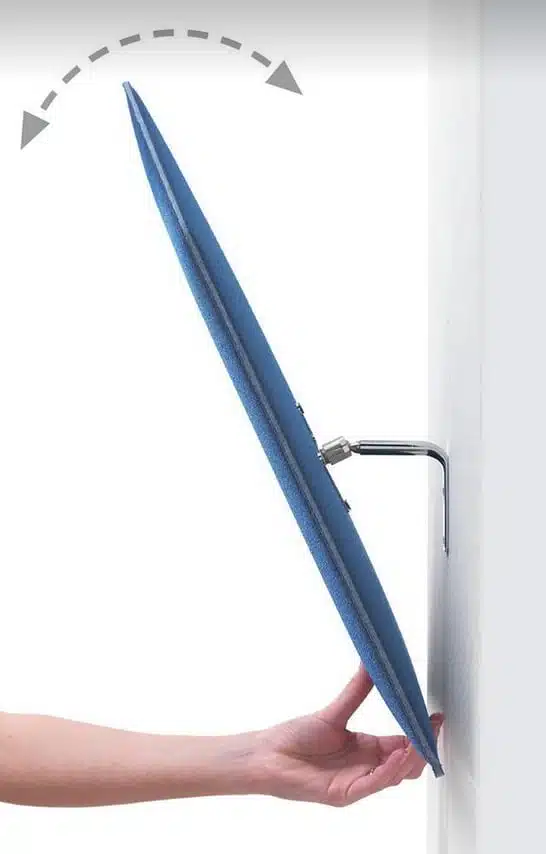 Volo Acoustic Panels - wall panel shown tilted