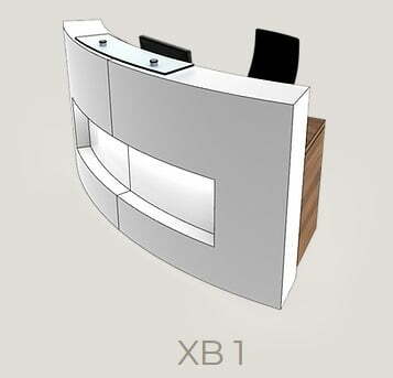 Xpression Reception Desk XB1