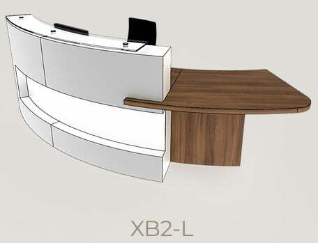 Xpression Reception Desk XB2-L