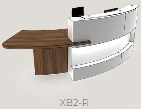 Xpression Reception Desk XB2-R