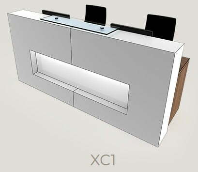 Xpression Reception Desk XC1