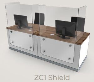 Zed Shield Reception Desk - ZC1 Shield